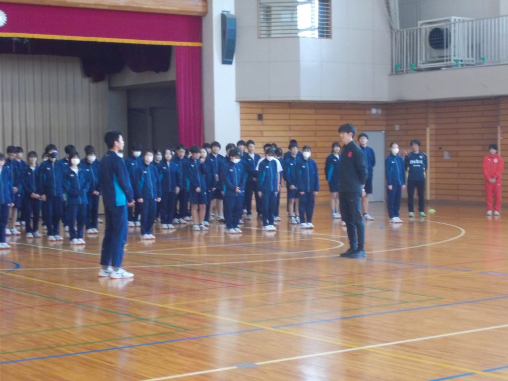 2年オリパラ授業 小金井市立東中学校