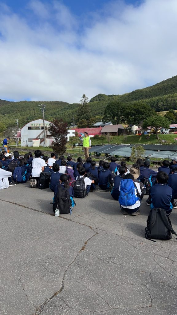 ２年山の移動教室２日目