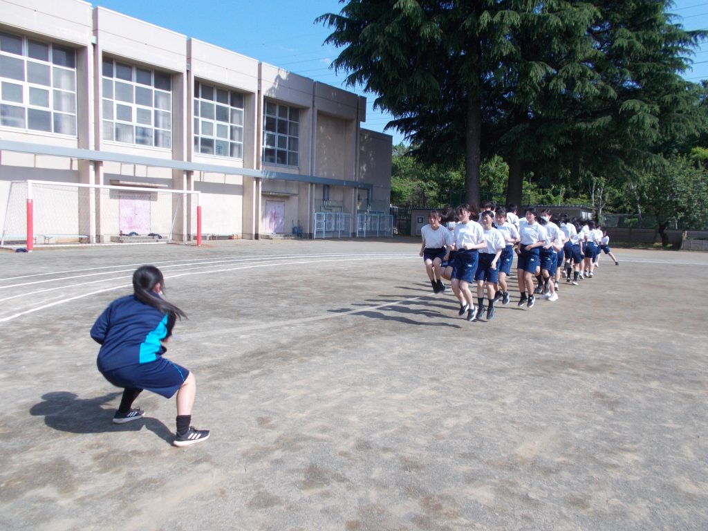運動会　クラス練習