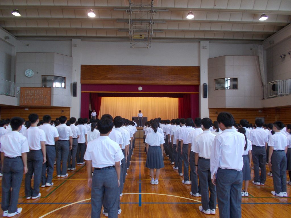 ２学期始業式