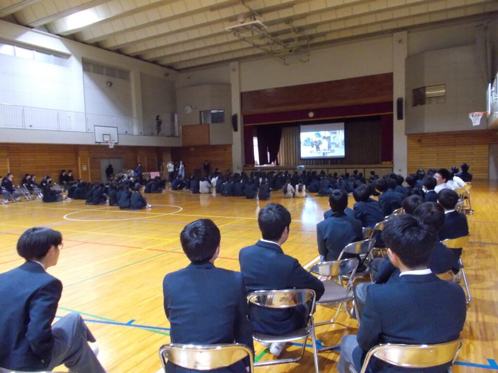 ３年生を送る会
